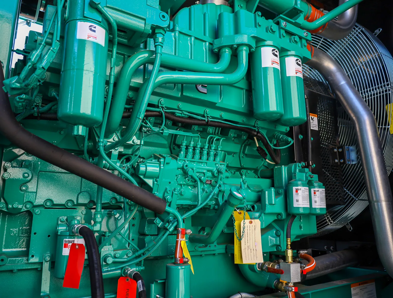 4 1000kw cummins industrial generator unit 091506 engine