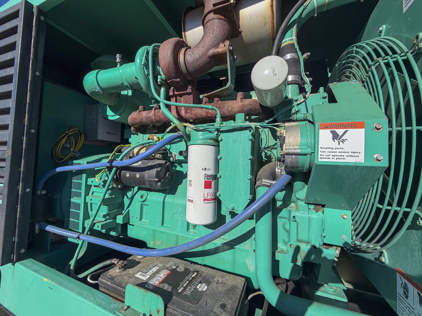 4 150kw cummins industrial generator unit 092930 engine