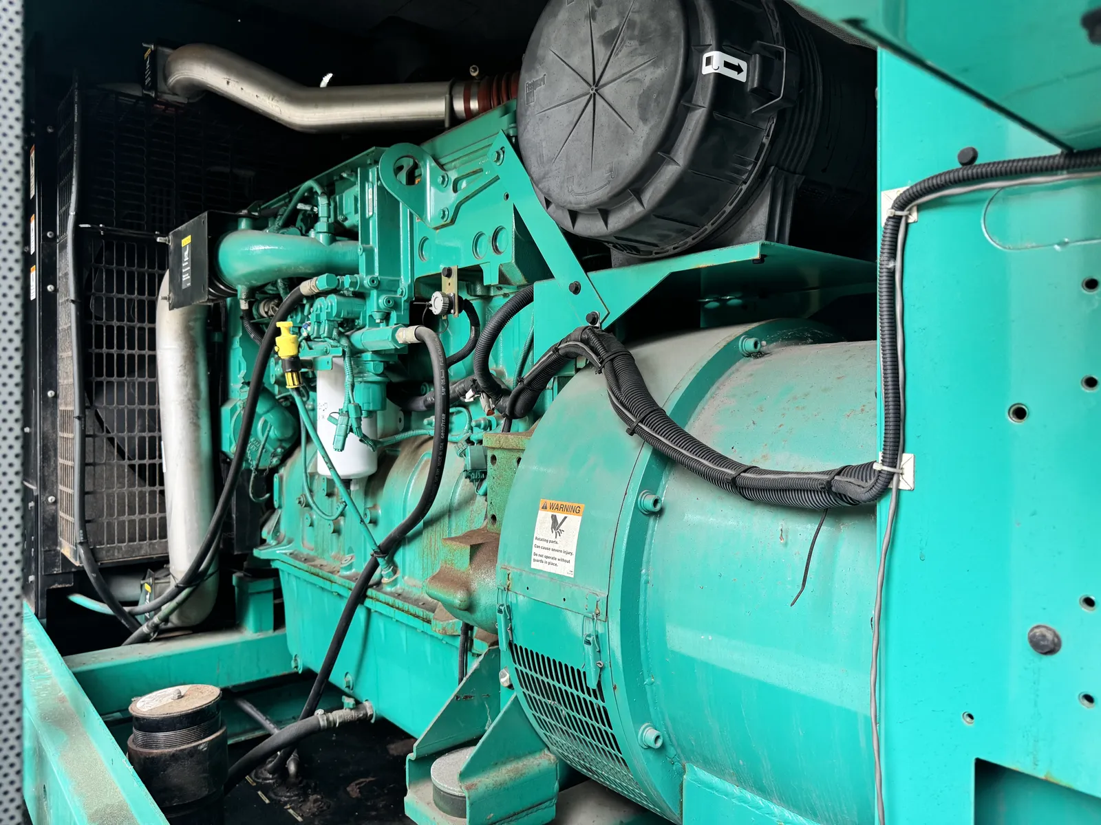 4 350kw cummins industrial generator unit 092861 engine