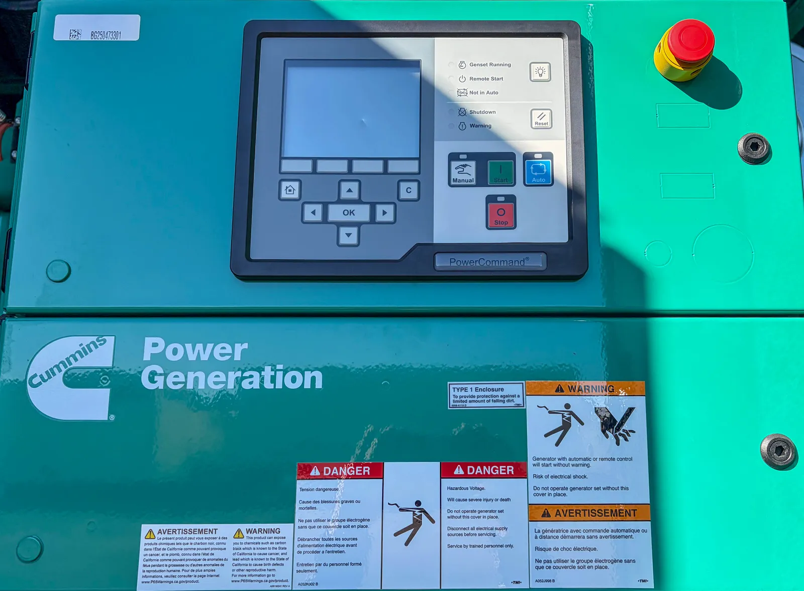 4 800kw cummins industrial generator unit 091500 engine