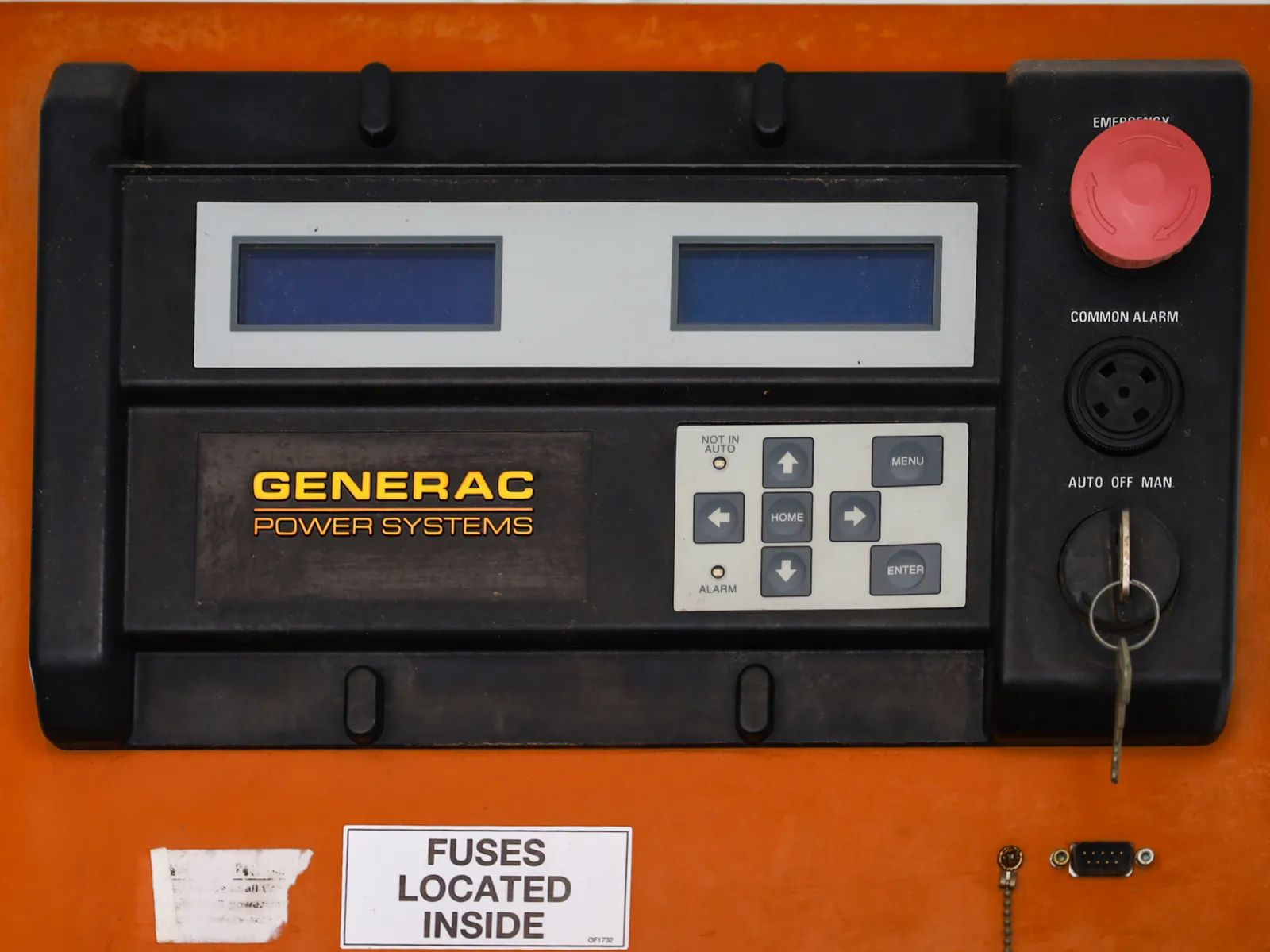 5 300kw generac industrial generator unit 092876 control panel