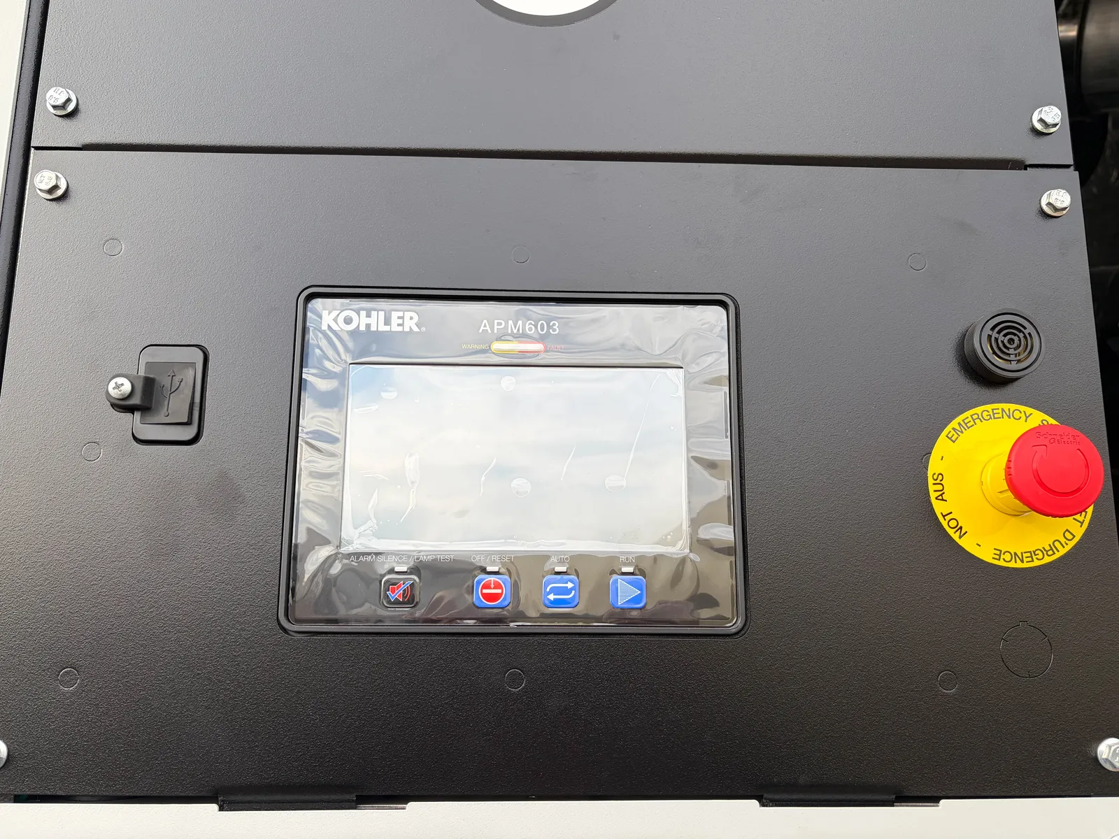 5 600kw kohler industrial generator unit 091965 control panel