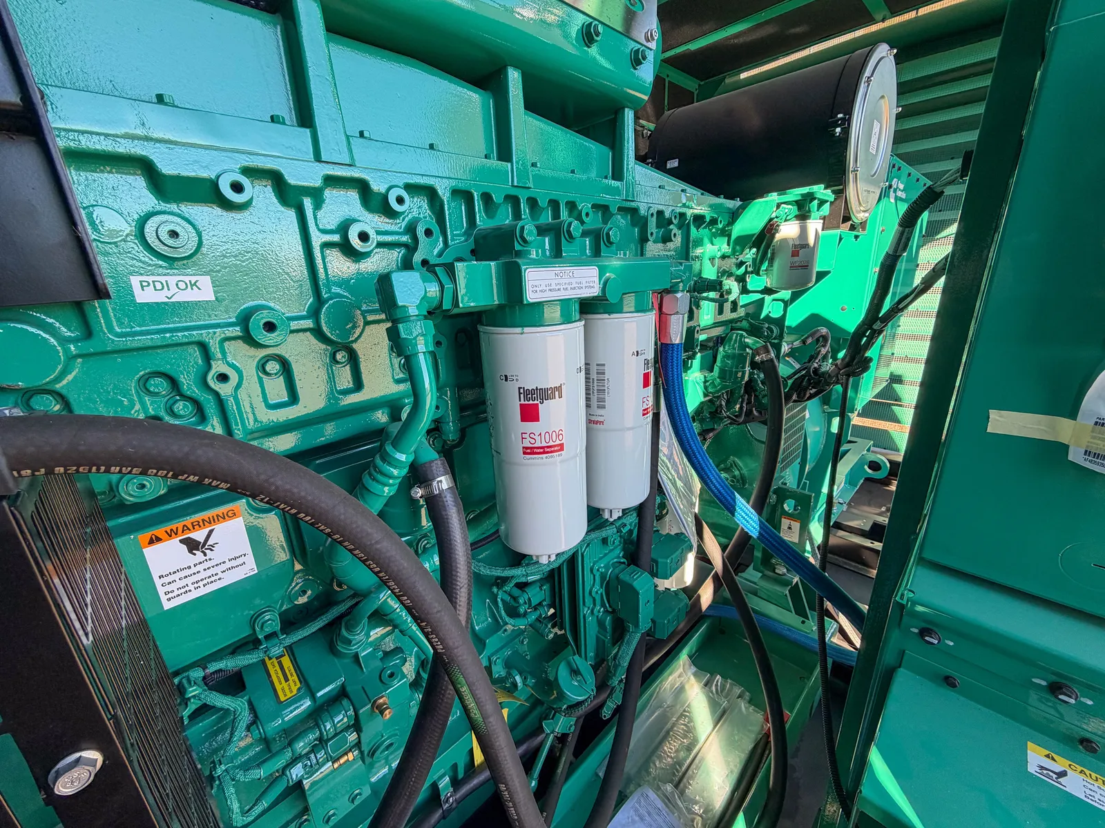 5 800kw cummins industrial generator unit 091503 control panel