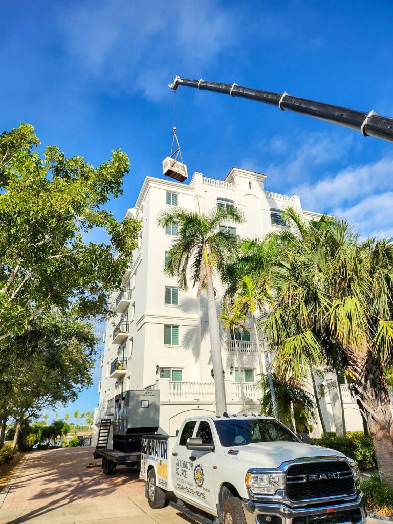 Backup Power for a 10-Story Florida Condominium 5 Sarasota Florida 200kW Diesel Generator Installation