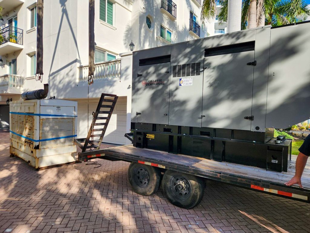 Backup Power for a 10-Story Florida Condominium 3 Sarasota Florida 200kW Gillette Diesel Generator