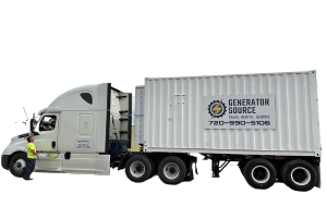 250-500kw generator rental unit