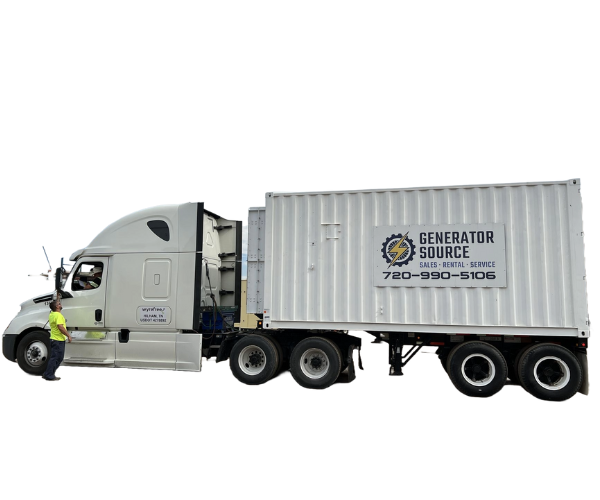 250-500kw generator rental unit