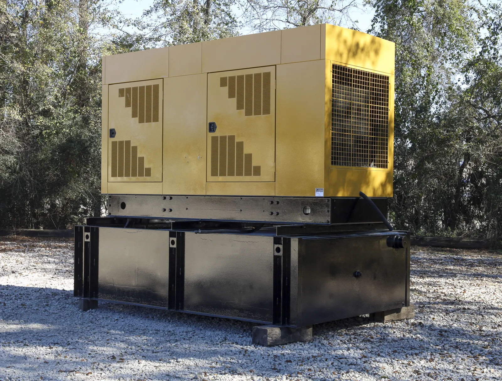 2 400kw caterpillar industrial generator unit 093044 exterior