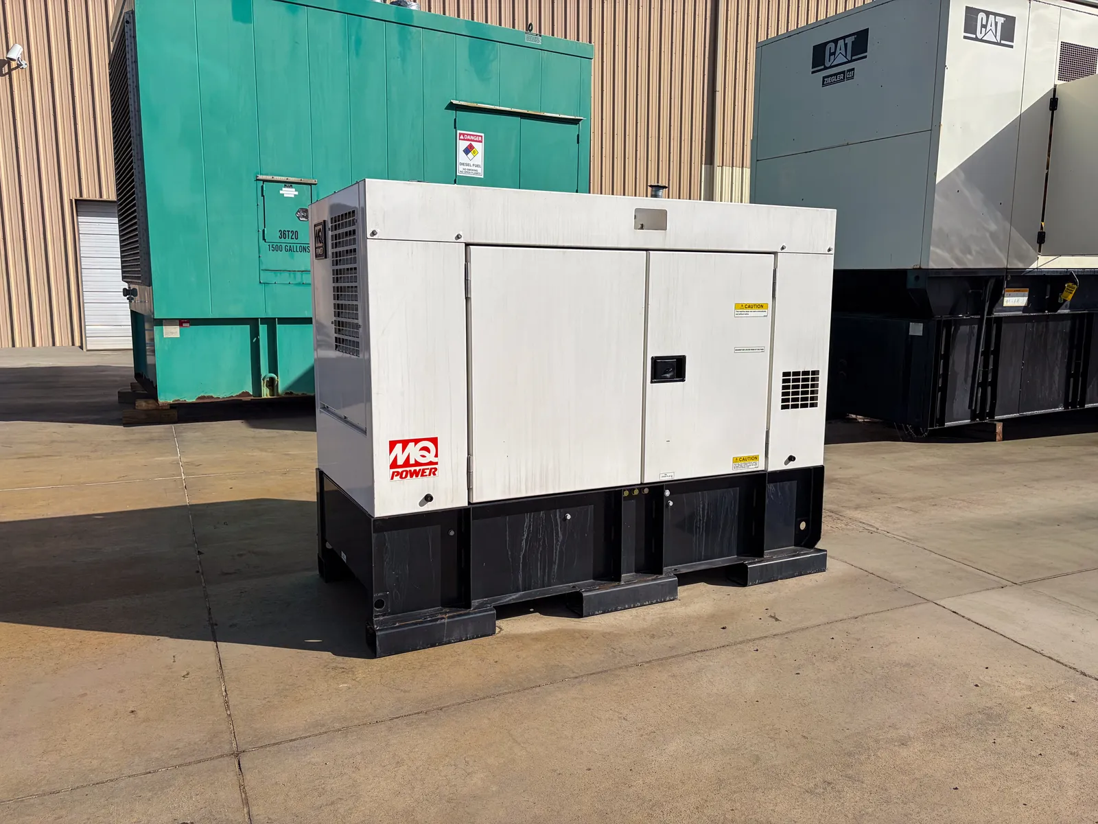 1 45kw multiquip industrial generator unit 093264 exterior