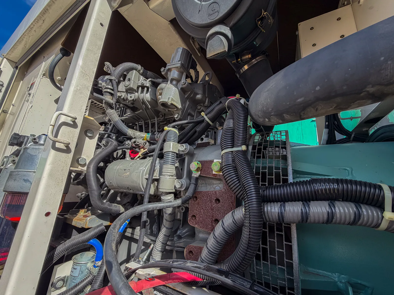 4 45kw multiquip industrial generator unit 093264 engine