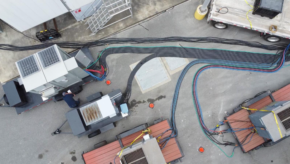 image 1 4MW Caterpillar Load Bank Test