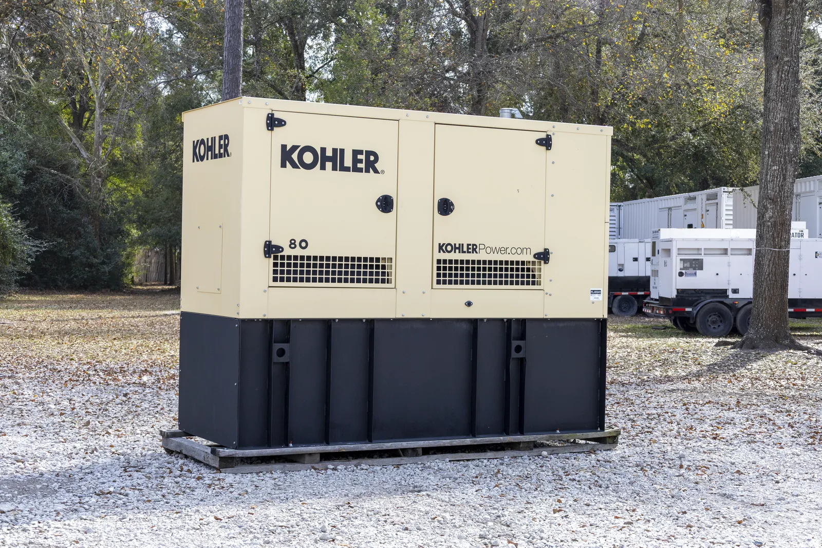 1 80kw kohler industrial generator unit 093241 exterior