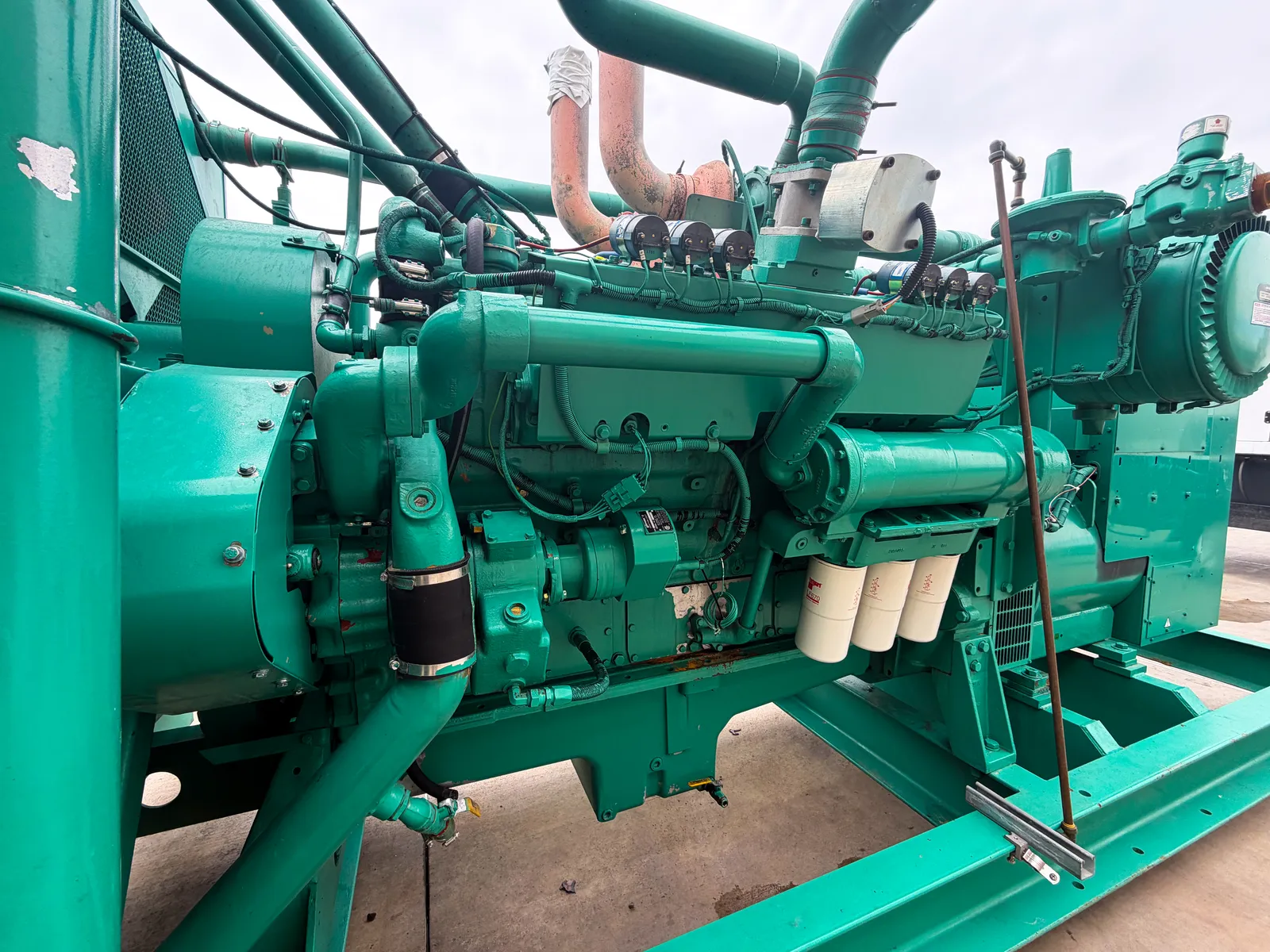 4 500kw cummins industrial generator unit 093376 engine