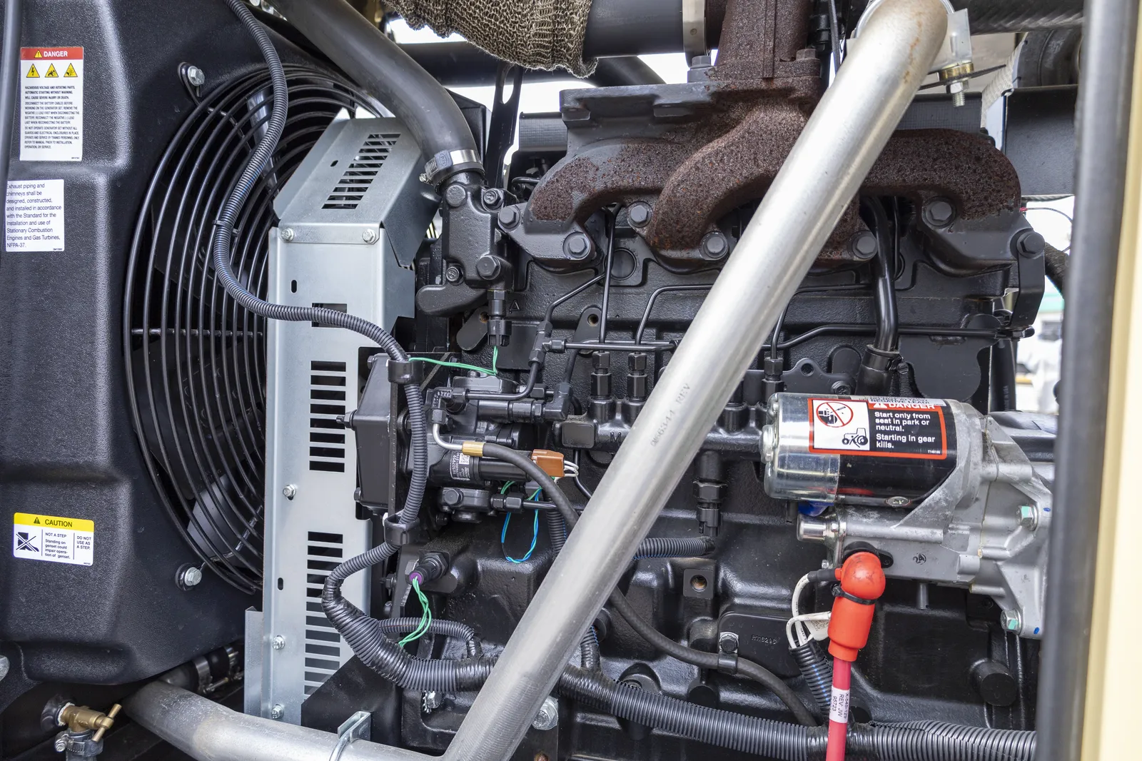 4 80kw kohler industrial generator unit 093241 engine