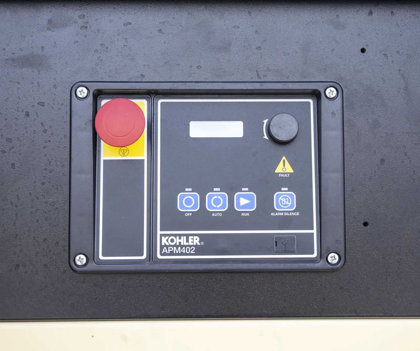 5 80kw kohler industrial generator unit 093241 control panel