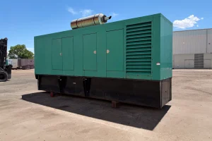 1 400kw cummins industrial generator unit 093502 exterior