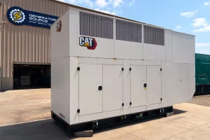 1 450kw caterpillar industrial generator unit 093657 exterior