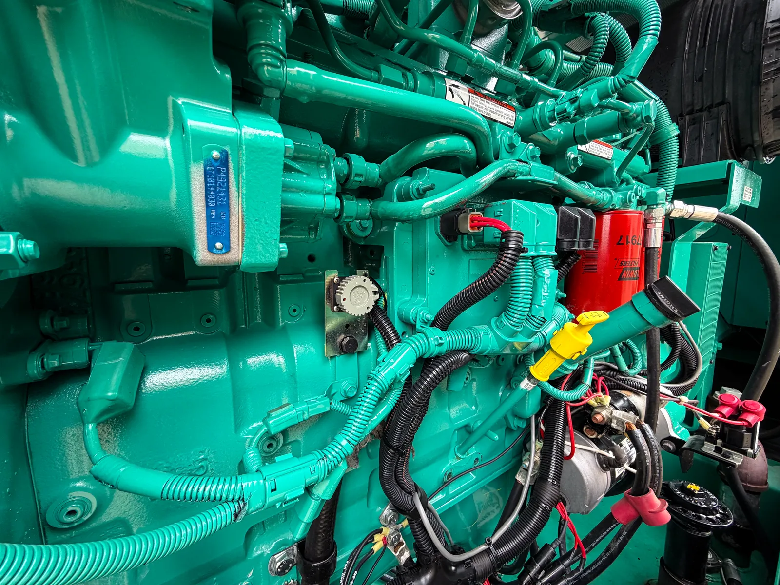 4 230kw cummins industrial generator unit 093699 engine