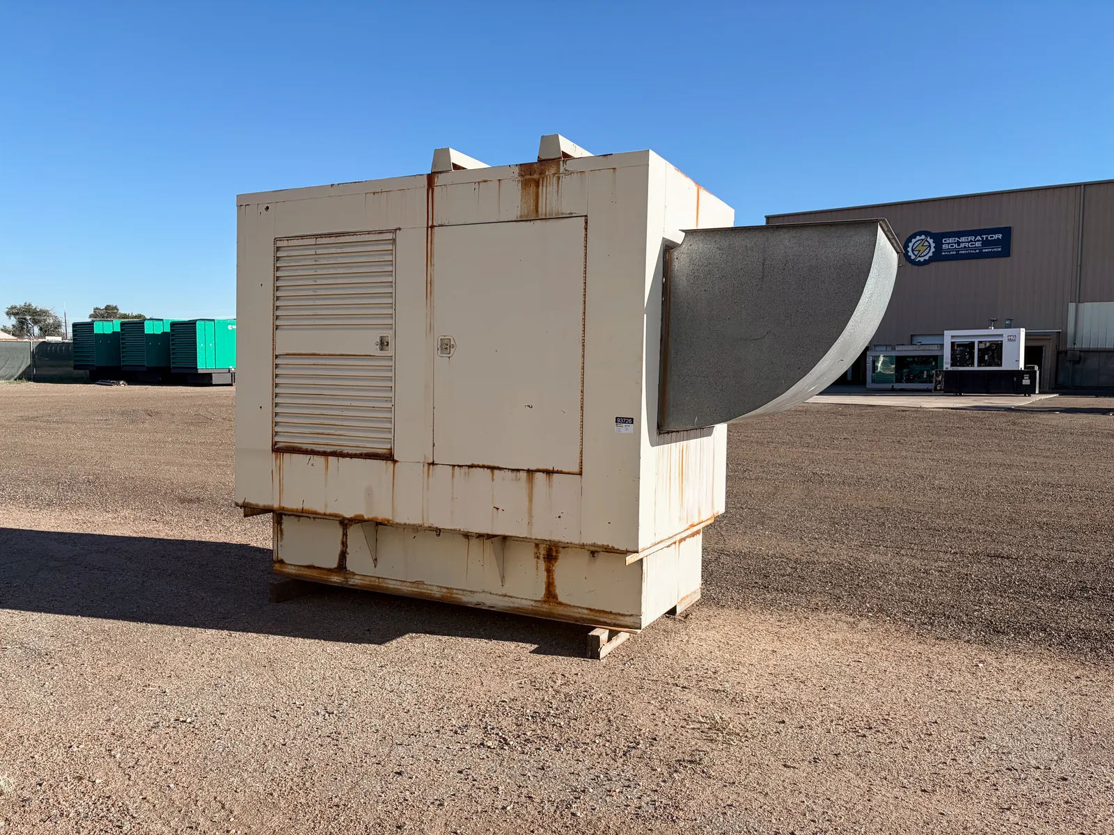1 350kw kohler industrial generator unit 093726 exterior