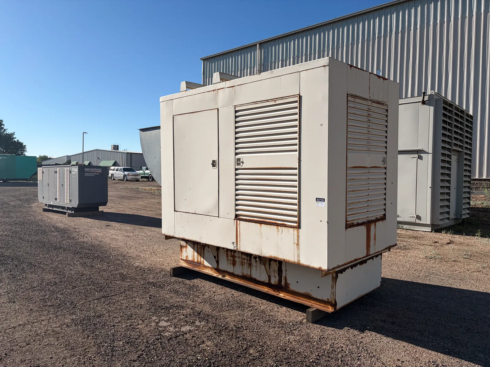 2 350kw kohler industrial generator unit 093726 exterior