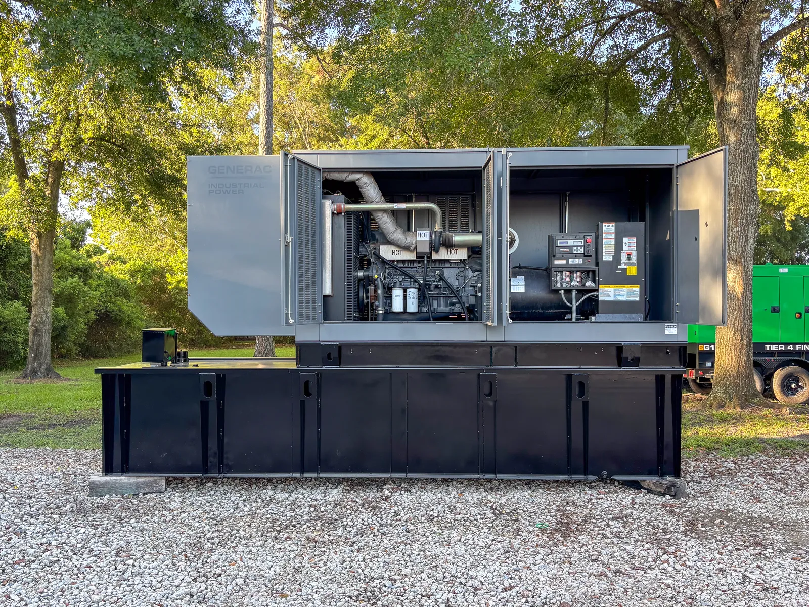 3 275kw generac industrial generator unit 093734 engine