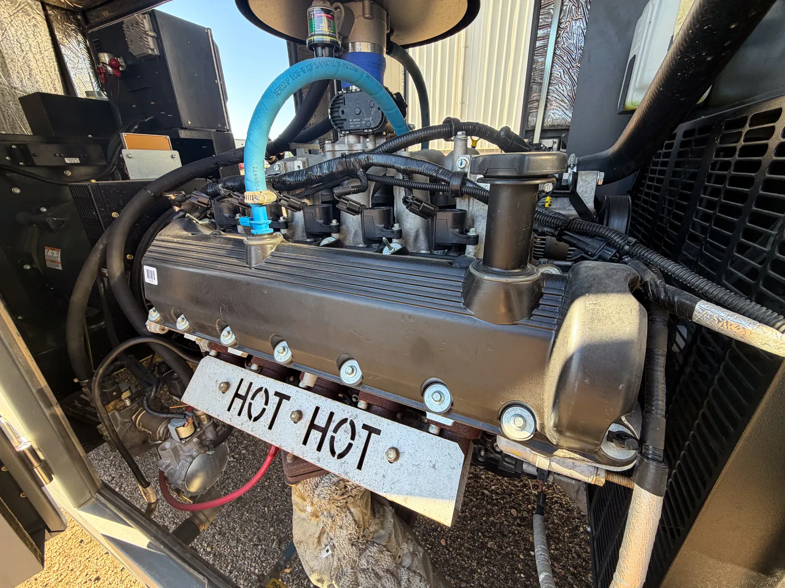 4 100kw generac industrial generator unit 093725 engine