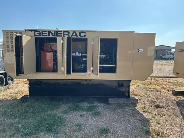 4 180kw generac industrial generator unit 093625 engine