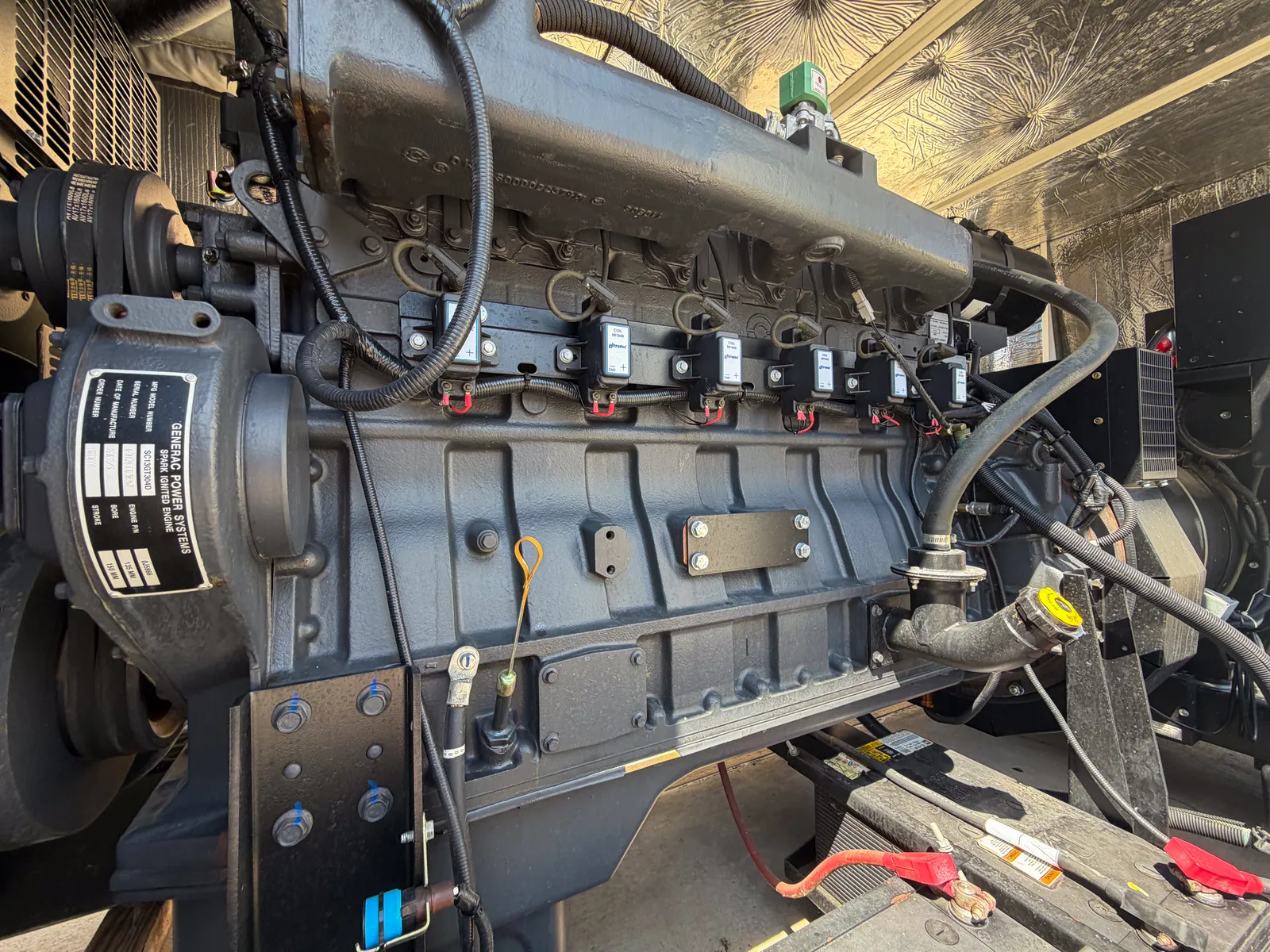4 200kw olympian industrial generator unit 093696 engine