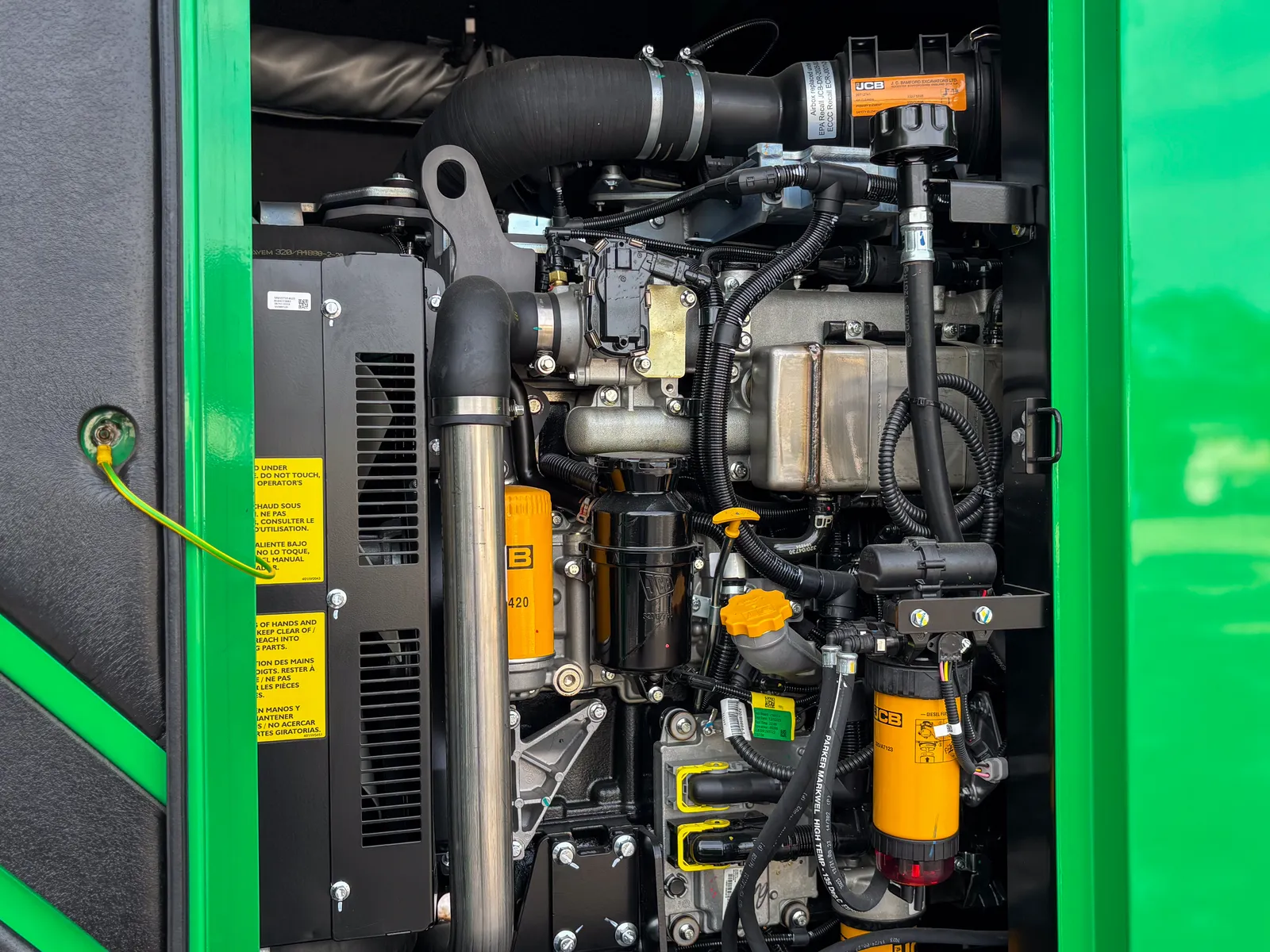 4 56kw jcb industrial generator unit 093569 engine