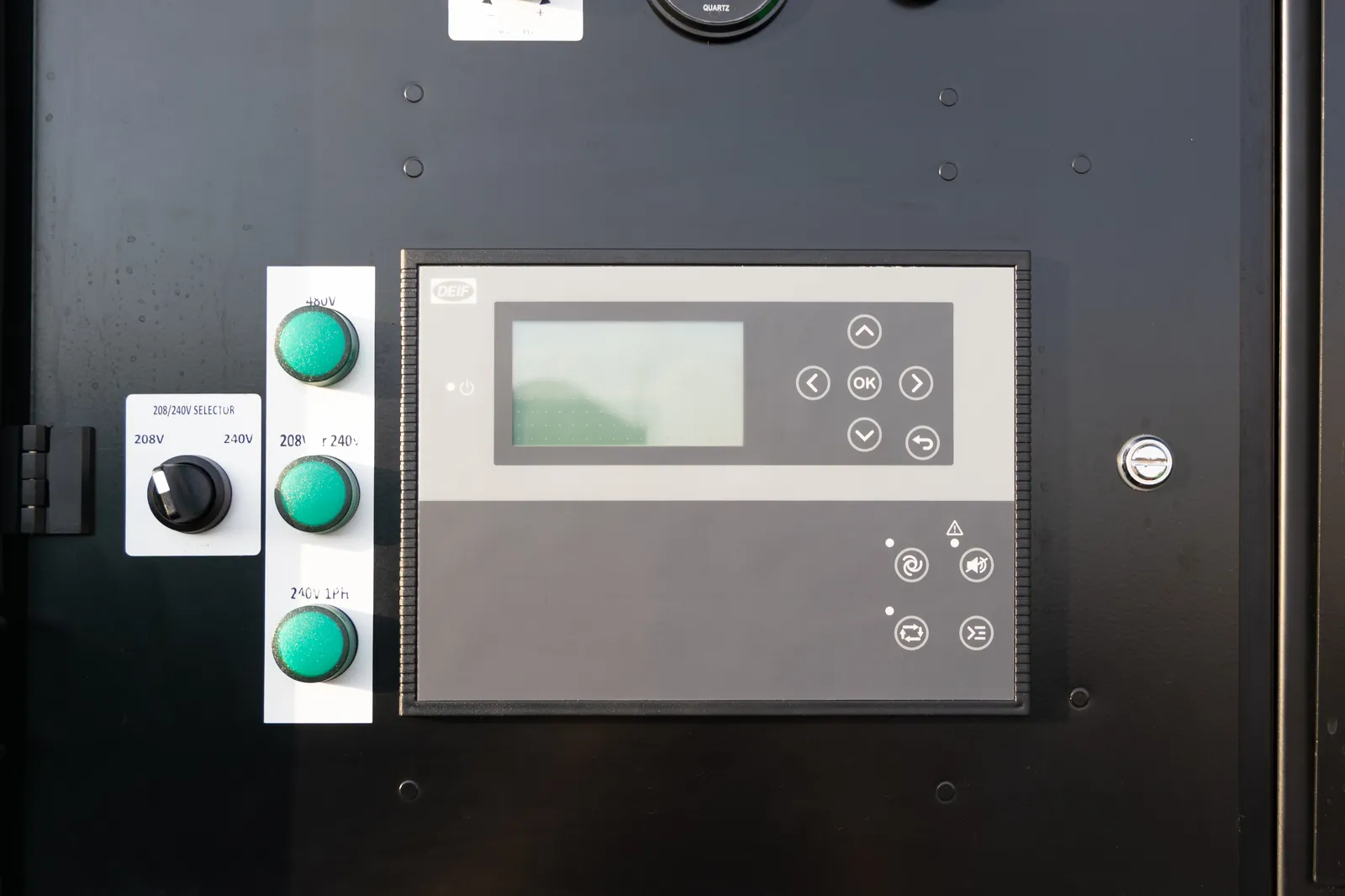 6 100kw jcb industrial generator unit 093584 data tag