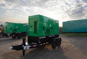 100kW JCB industrial generator for sale by Generator Source