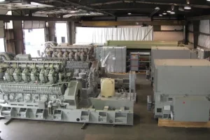 1 4200kw waukesha industrial generator unit 090975 exterior