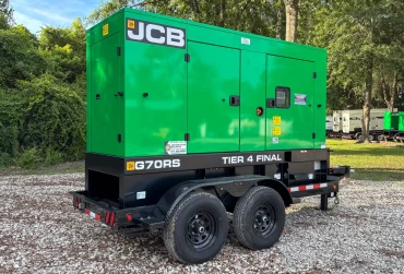 56kW JCB industrial generator for sale by Generator Source