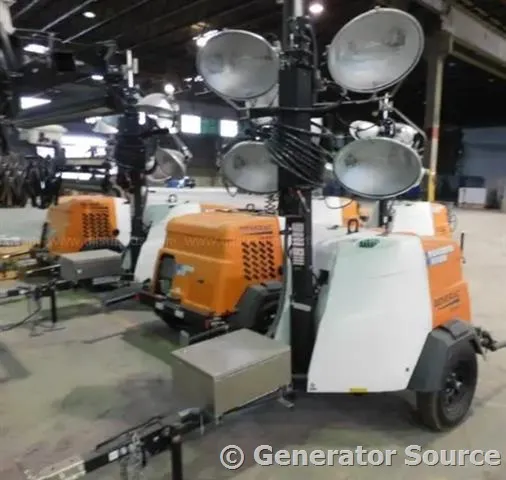 1 6kw generac light tower industrial generator unit 089328 exterior
