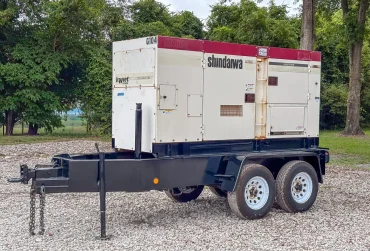 80kW Shindaiwa industrial generator for sale by Generator Source