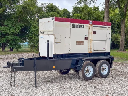 80kW Shindaiwa industrial generator for sale by Generator Source