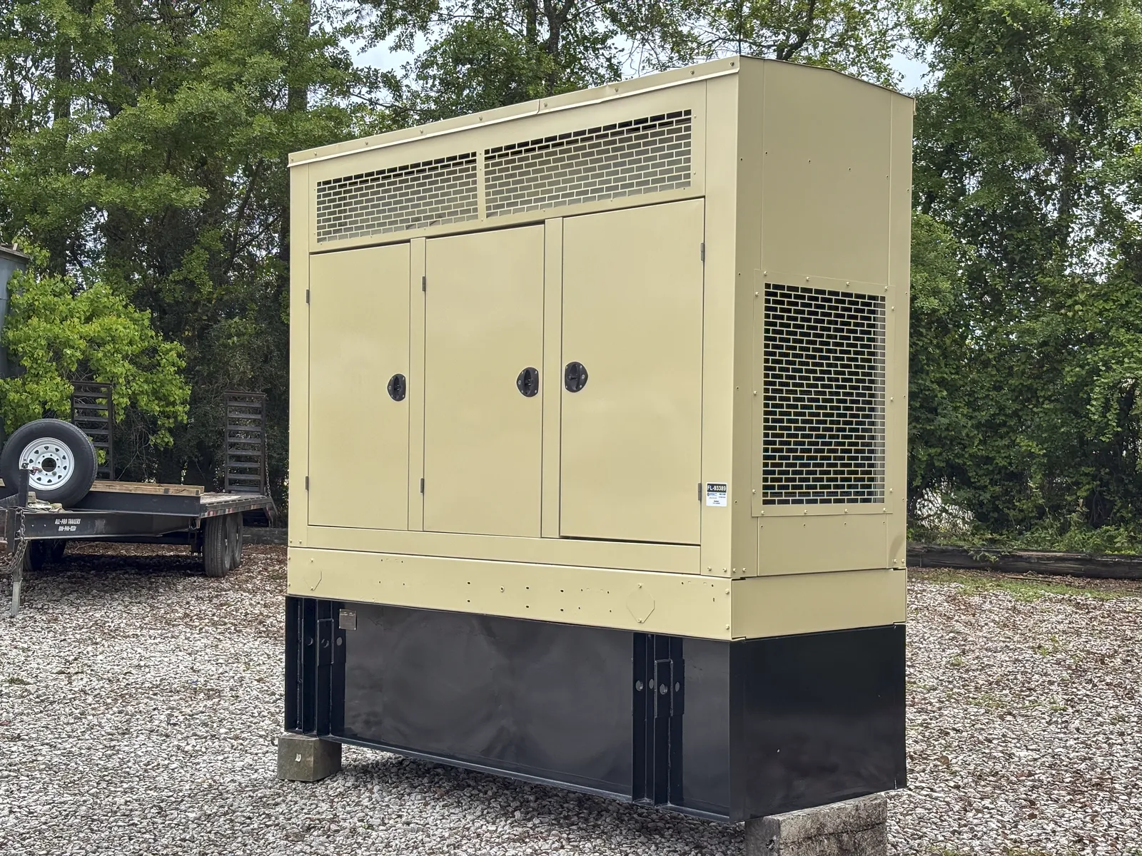2 180kw kohler industrial generator unit 093389 exterior