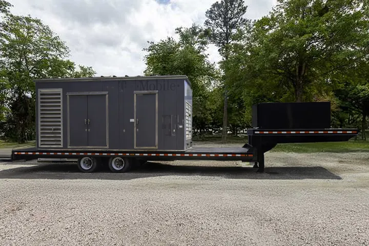 2 600kw caterpillar industrial generator unit 090971 exterior