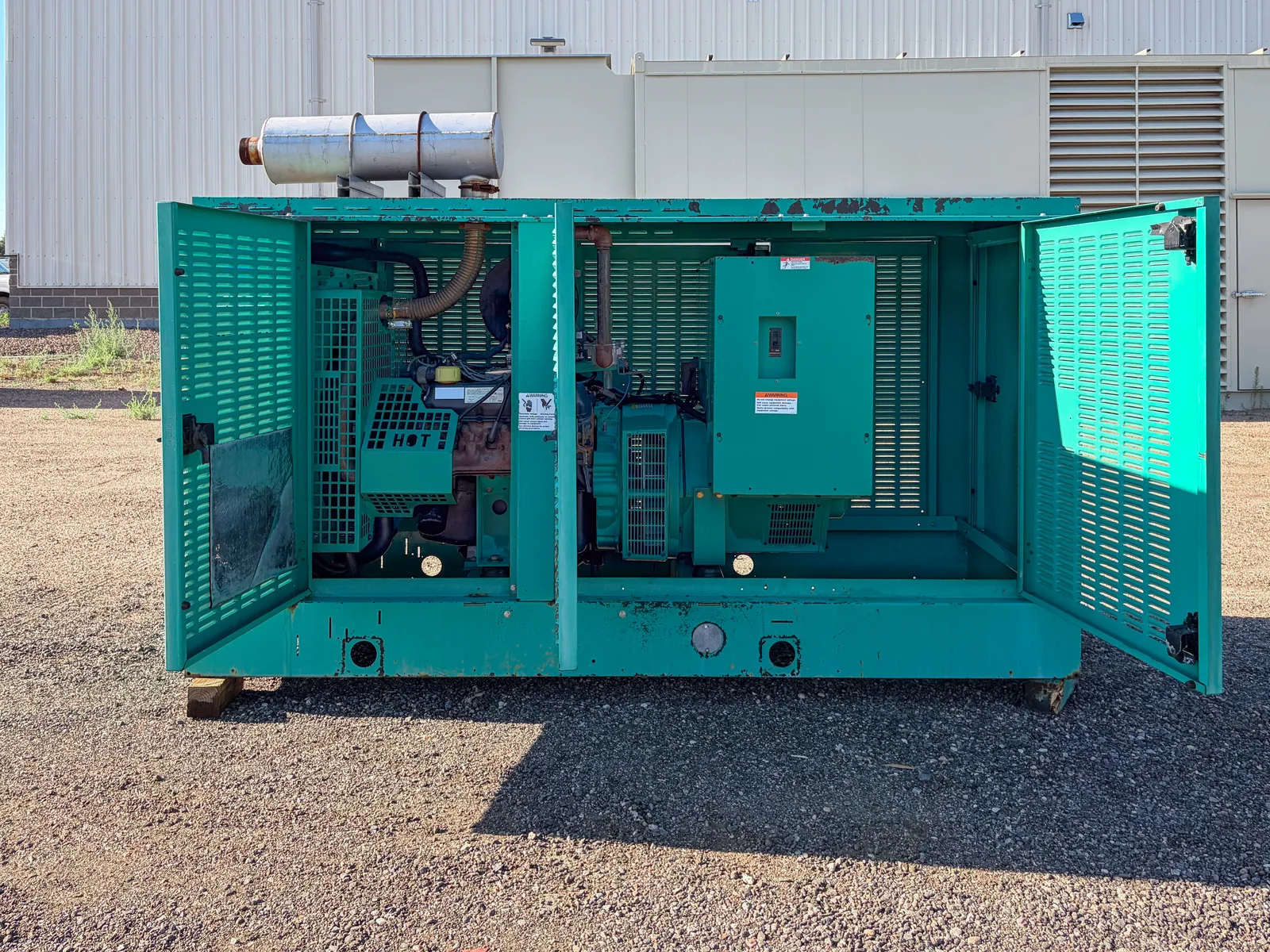 3 100kw cummins industrial generator unit 093852 engine