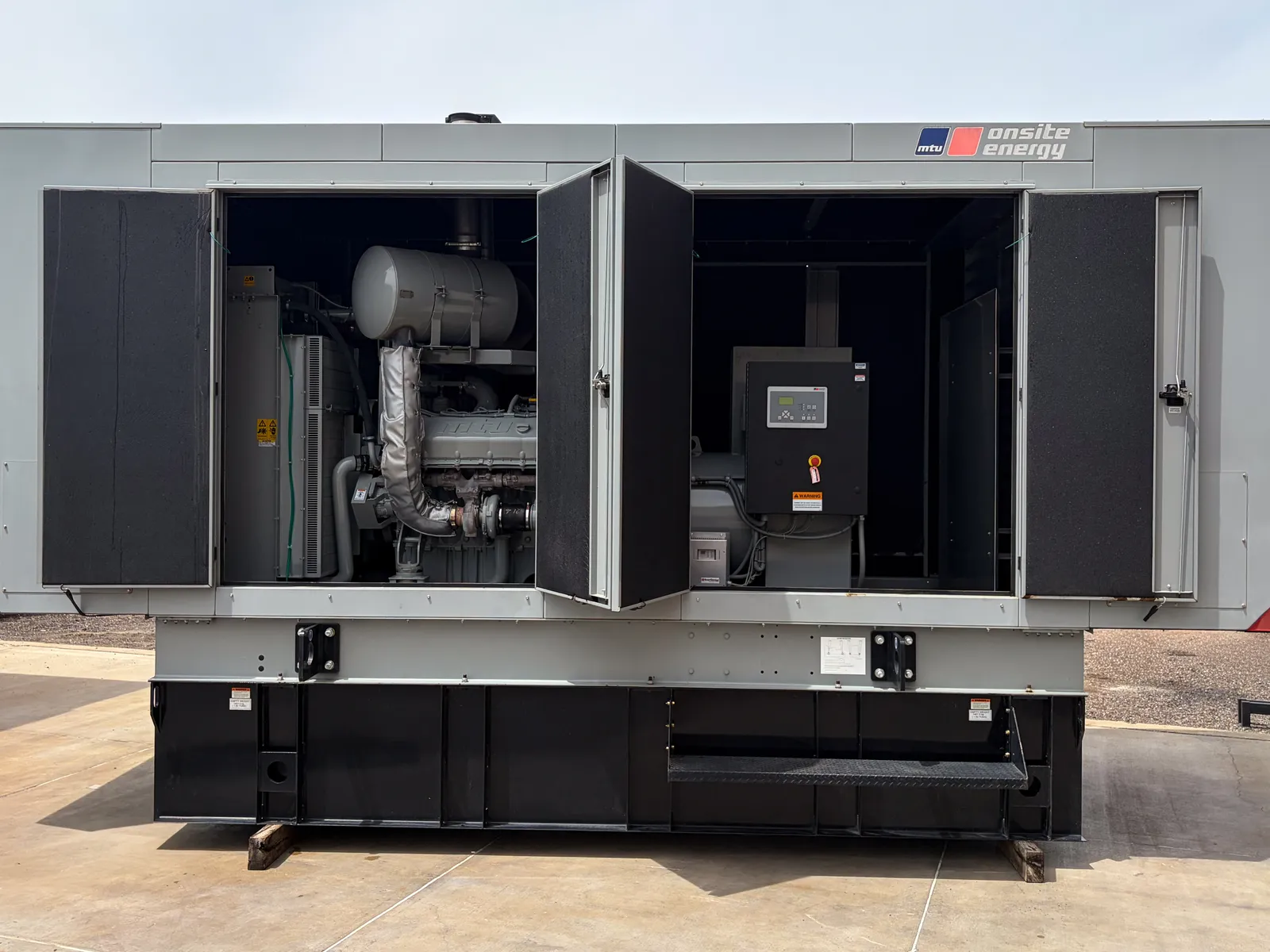 3 500kw mtu industrial generator unit 093564 engine