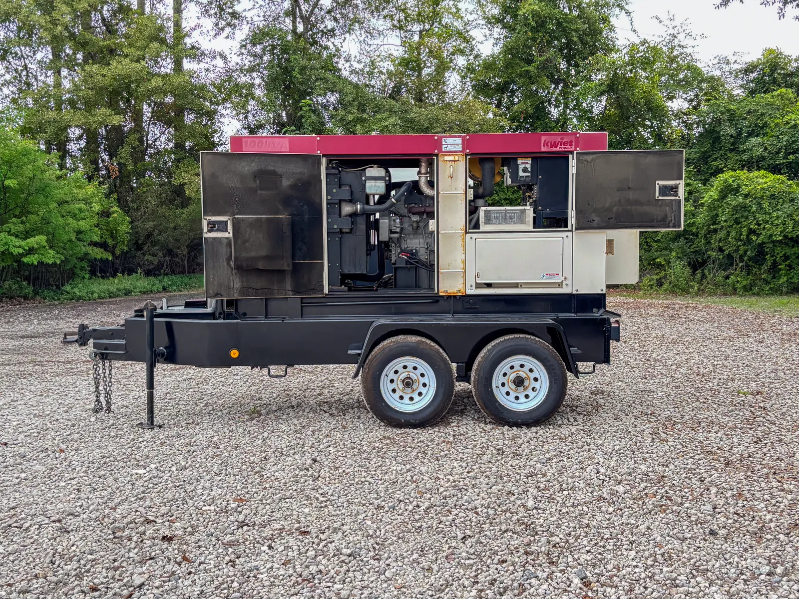 3 80kw shindaiwa industrial generator unit 093471 engine