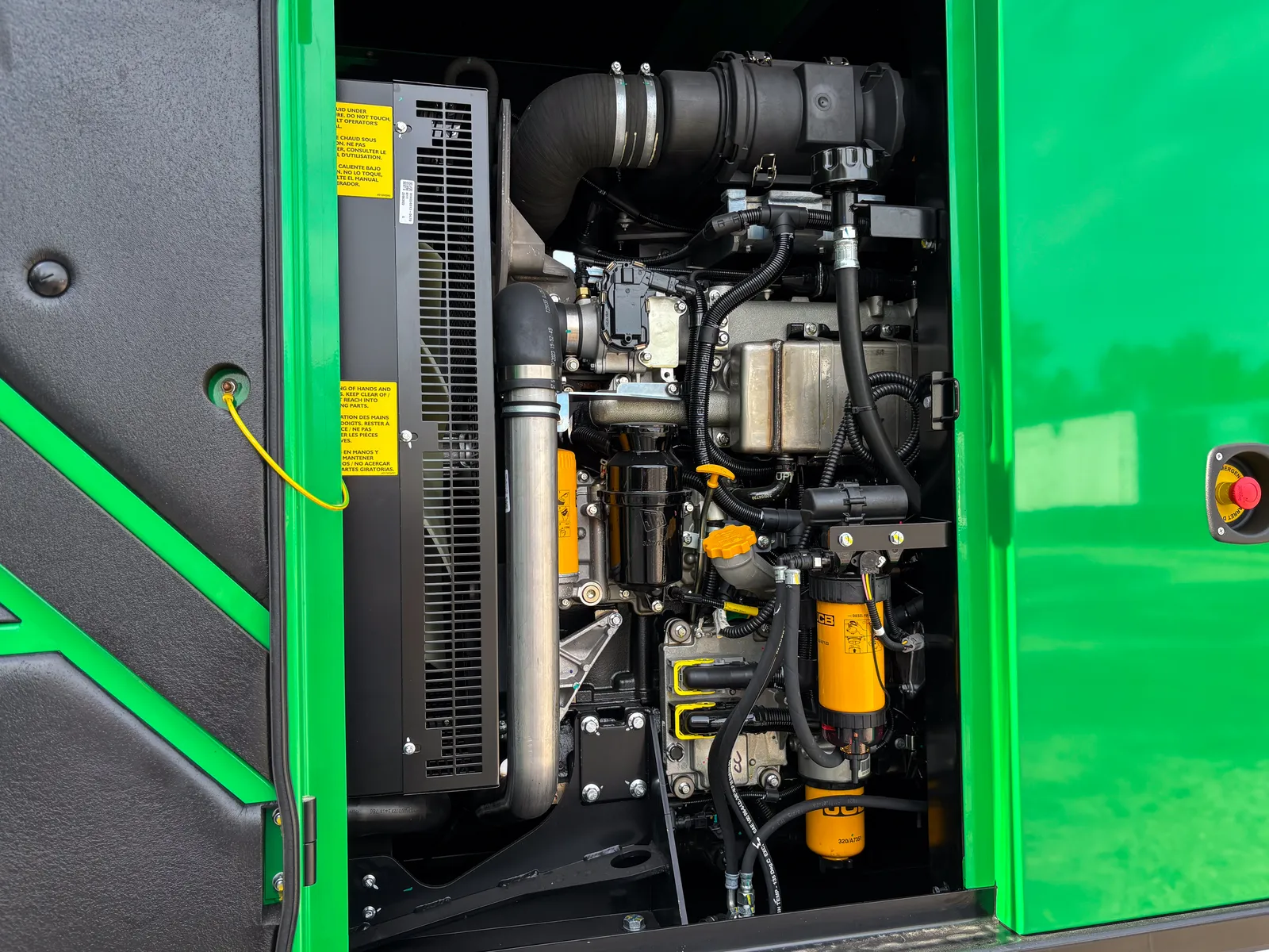 4 100kw jcb industrial generator unit 093579 engine
