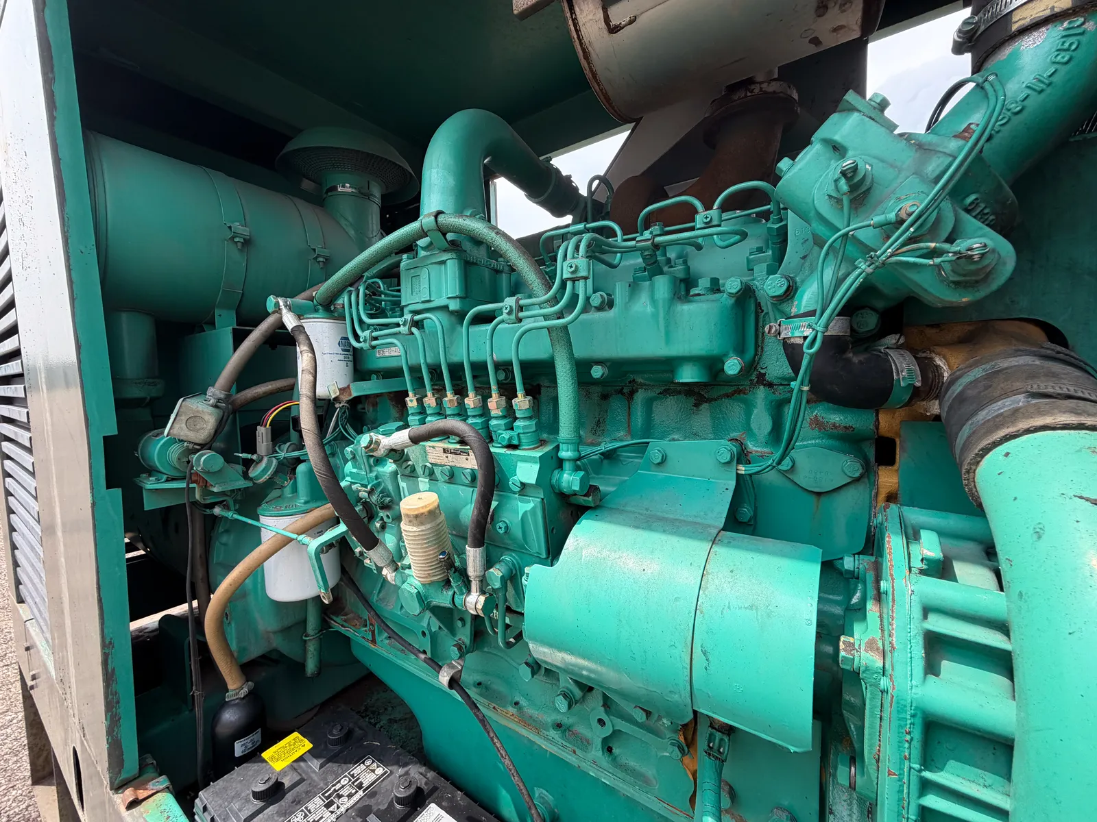 4 125kw cummins industrial generator unit 093736 engine