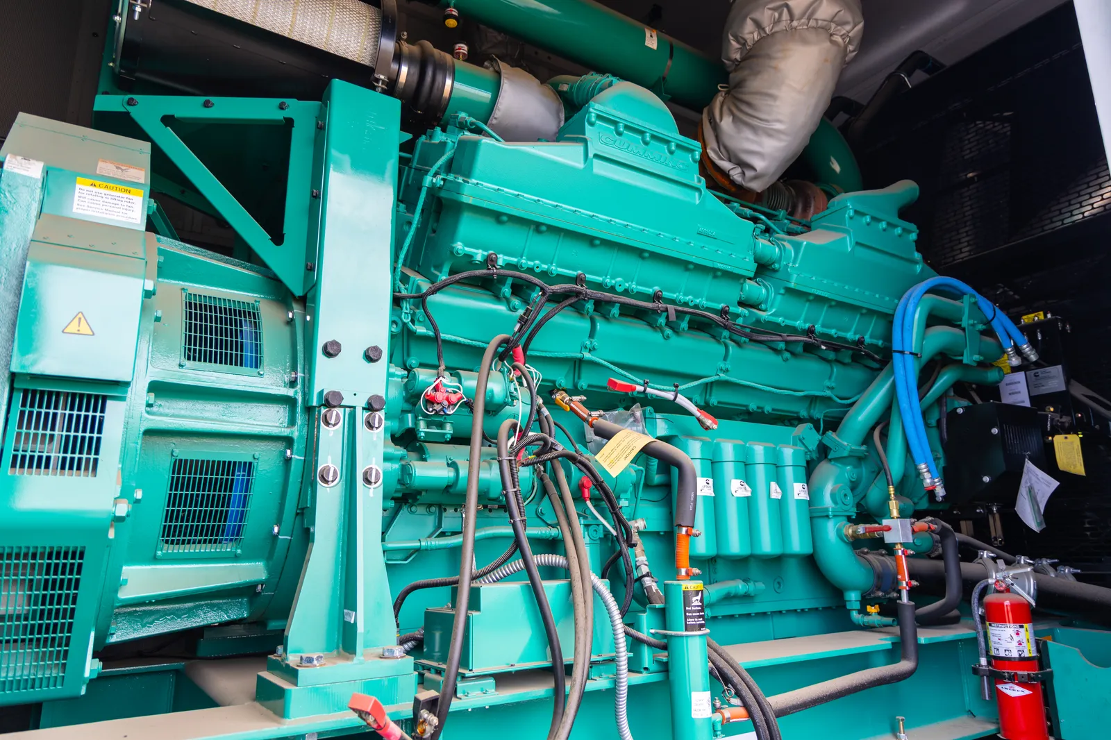 4 2500kw cummins industrial generator unit 093543 engine