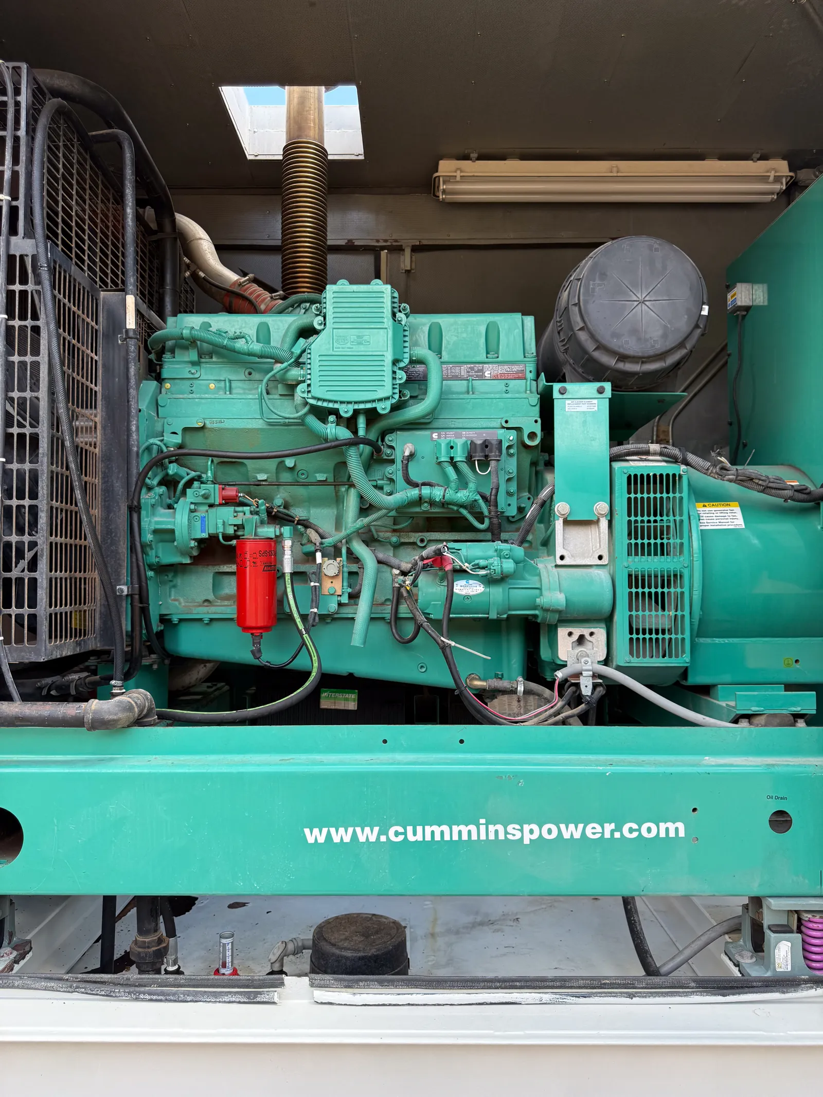 4 300kw cummins industrial generator unit 093872 engine