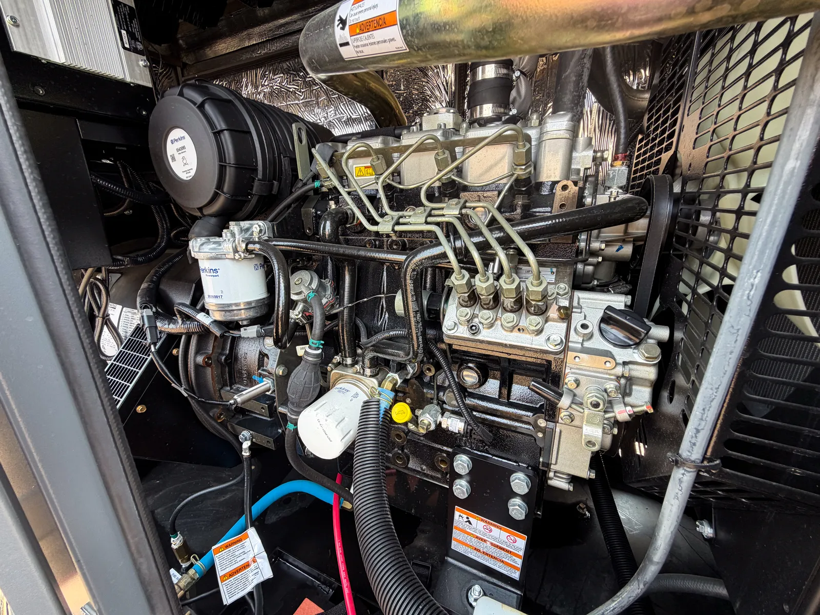 4 30kw generac industrial generator unit 093704 engine