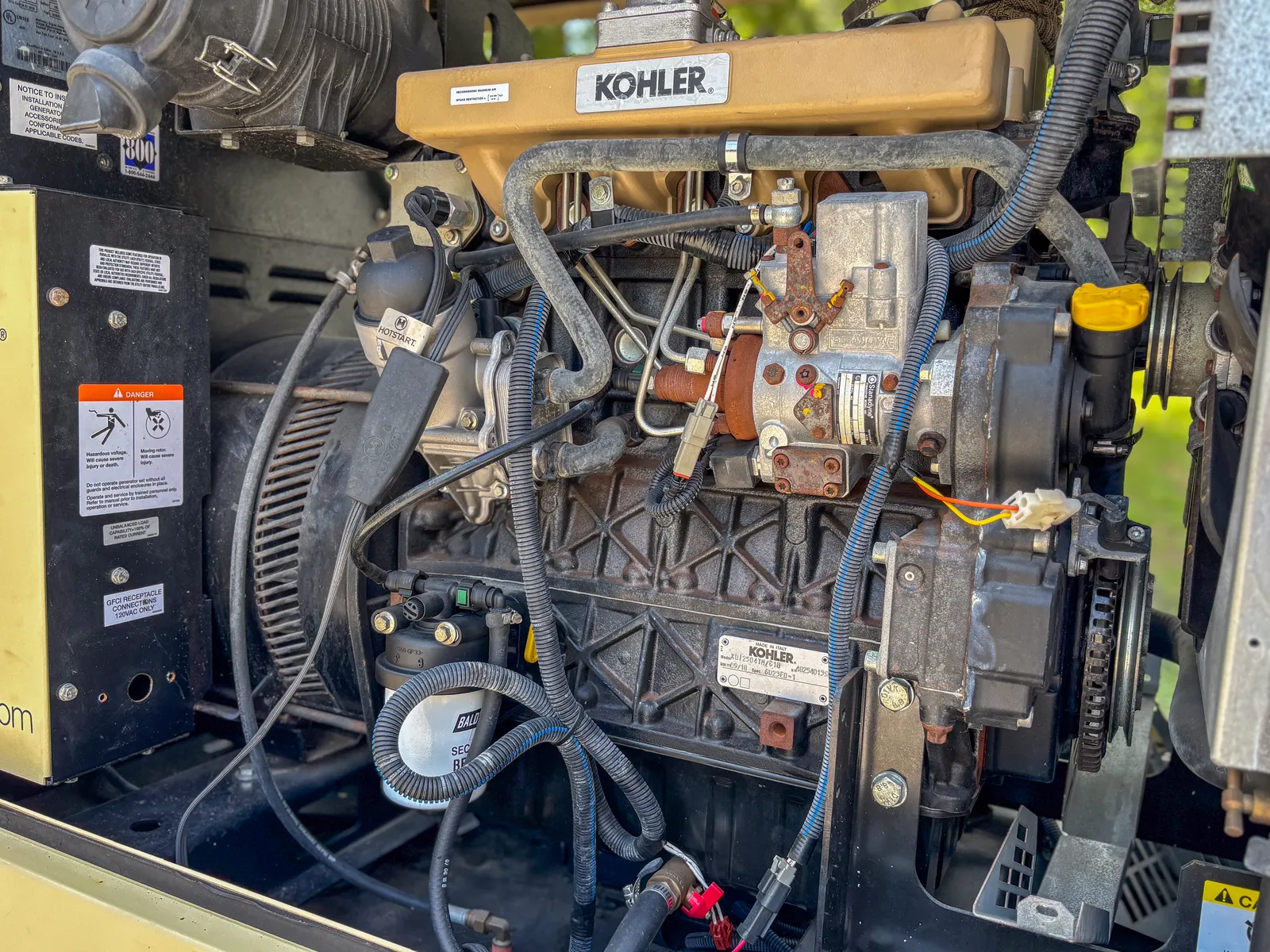 4 31kw kohler industrial generator unit 093636 engine