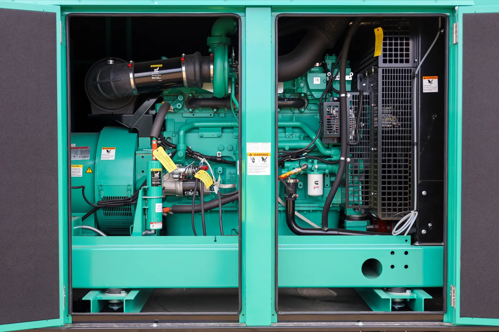 4 500kw cummins industrial generator unit 091495 engine