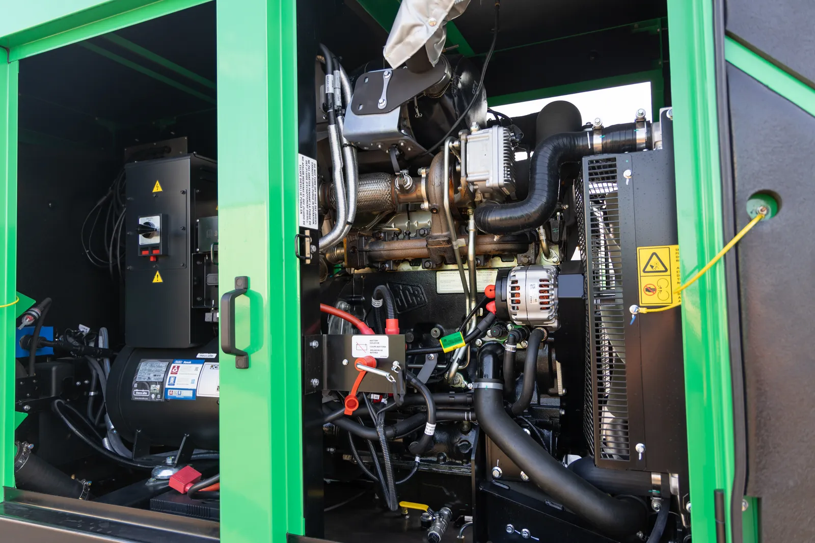 4 56kw jcb industrial generator unit 093589 engine