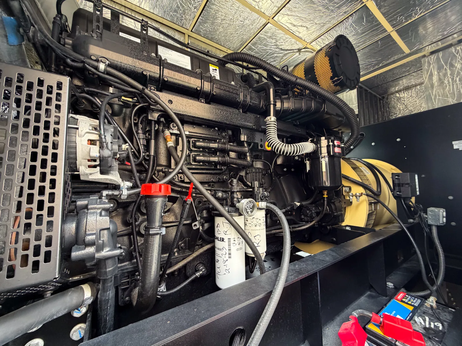 4 600kw kohler industrial generator unit 093384 engine